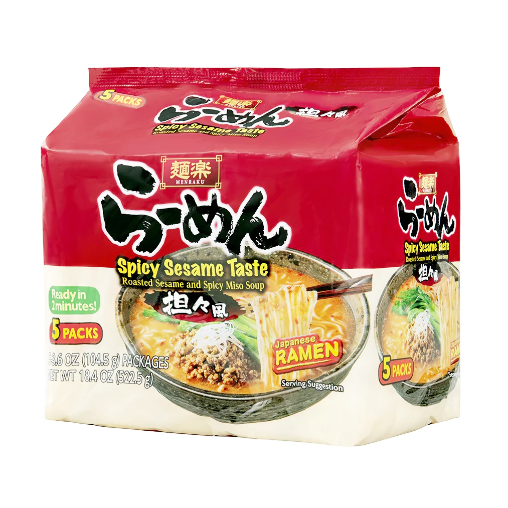 HIKARI MENRAKU SPICY SESAME RAMEN 5P