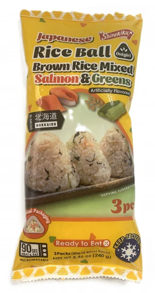 SHIRAKIKU RICE BALL SALMON & GREEN